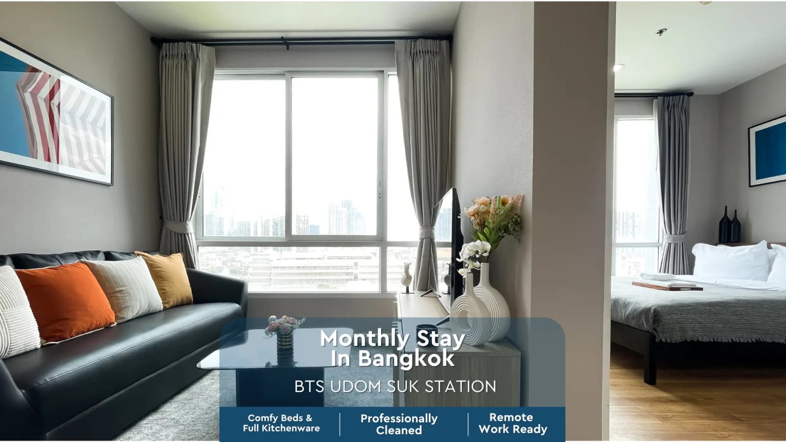 The Sky Sukhumvit-Near BTS Udomsuk Station