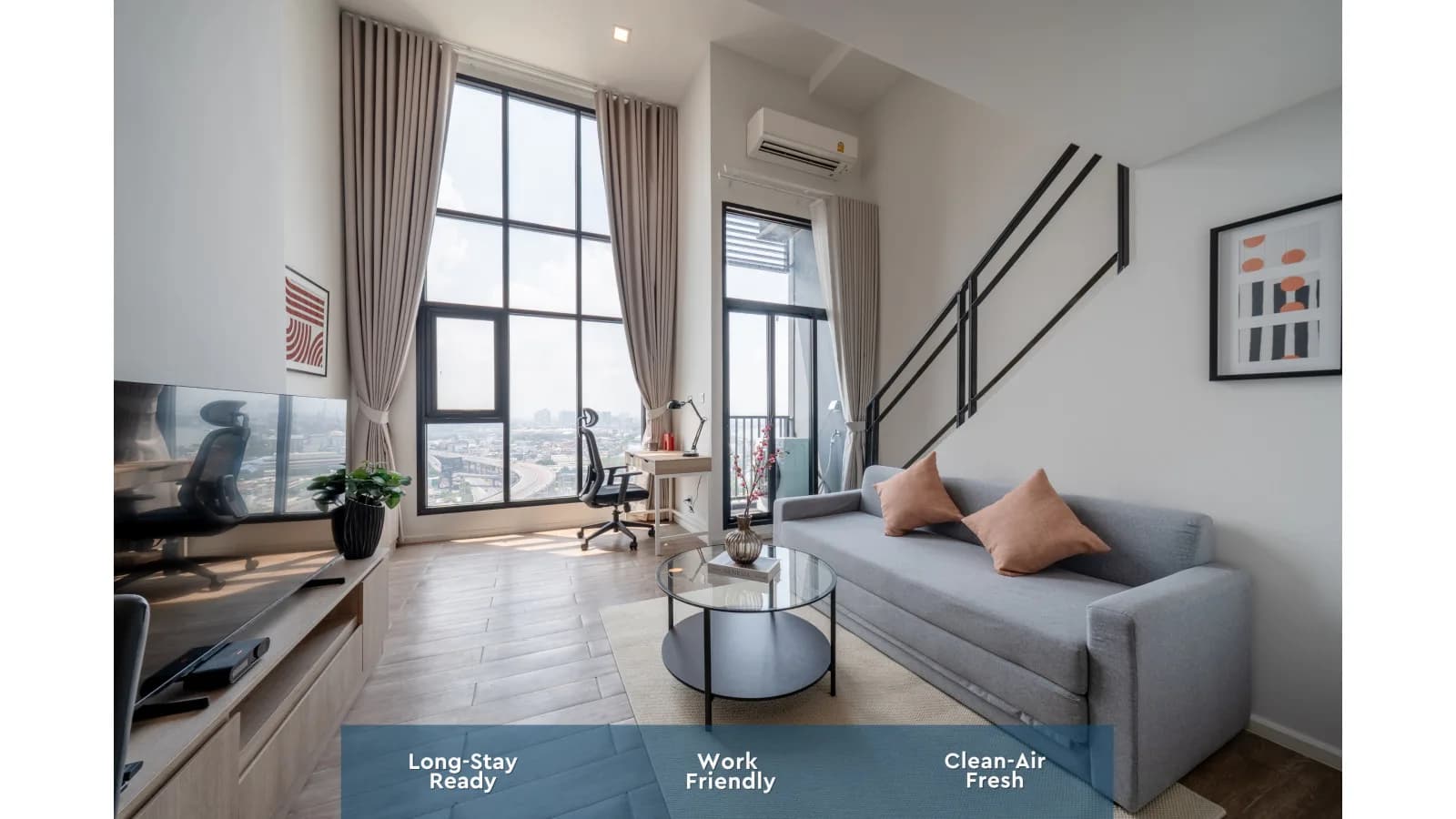 Modiz Sukhumvit 50 l Duplex 42 sqm l BTS On-nut